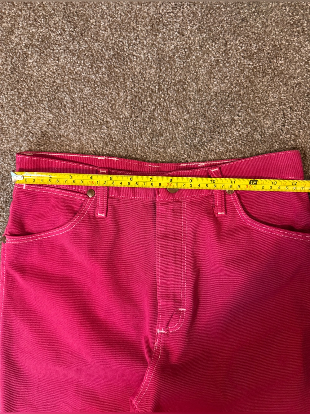 Vintage wrangler pink denim - Picture 6 of 10